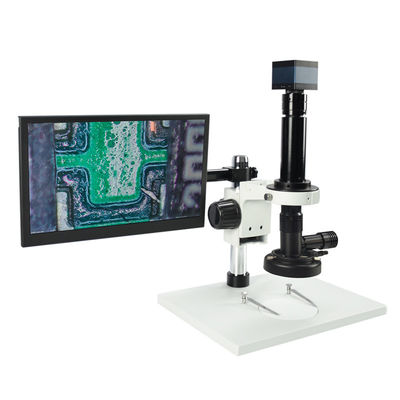 Microscopio video monoculare VM-7513 Microscopio Zoom 10X - 200X per orologi da gioielleria
