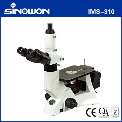 Microscopio metallurgico inverto a quintupla narice Sistema ottico infinito IMS-310