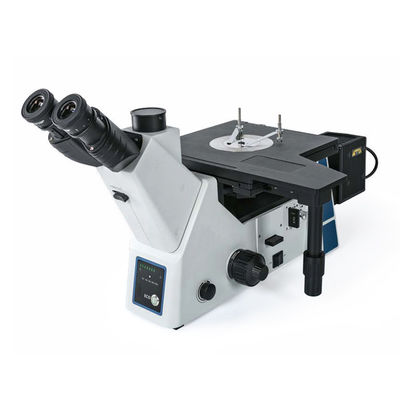 Microscopio metallurgico inverto trinoculare 5X 10X 20X 50X 100X Obiettivo IMS-340