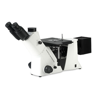 Microscopio inverso metallurgico portatile a quintupla narice