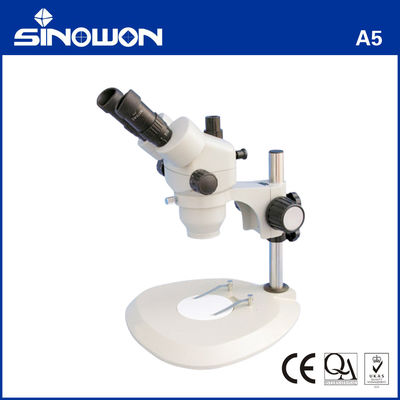 Microscopi stereo a torretta ad alta precisione Microscopi stereo a zoom binocolare Serie A5