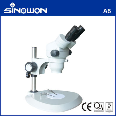 Microscopi stereo a torretta ad alta precisione Microscopi stereo a zoom binocolare Serie A5