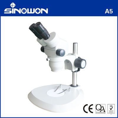 Microscopi stereo a torretta ad alta precisione Microscopi stereo a zoom binocolare Serie A5