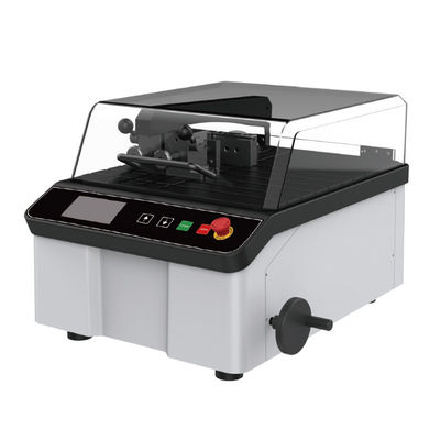 Macchina di taglio automatico per metalurgia per segno di precisione a tavola AC-200B