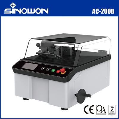 Macchina di taglio automatico per metalurgia per segno di precisione a tavola AC-200B