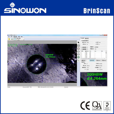 Sistema portatile di misura della durezza di Brinell ottico digitale BrinScan