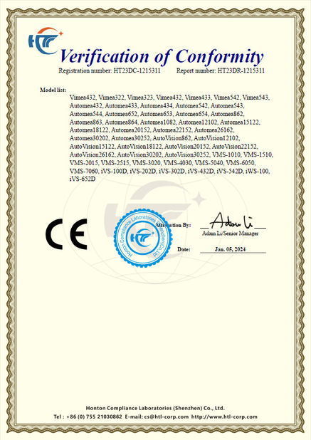 Porcellana Hoyamo and Sinowon Inc Certificazioni